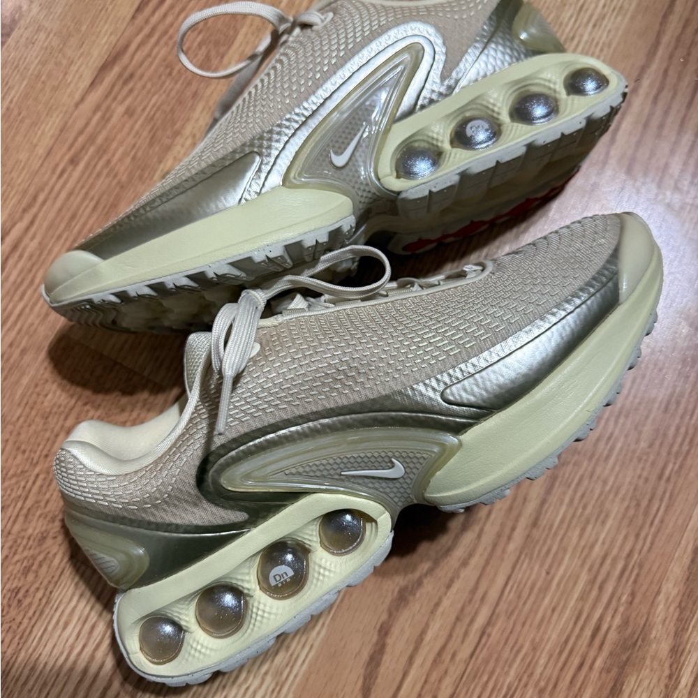 Nike Women's Metallic Gold Athletic Shoes